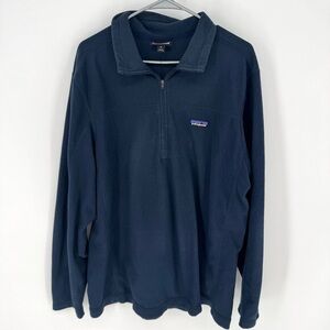 Patagonia Dark Blue Fleece Pullover